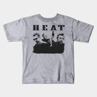 Heat // movie retro Kids T-Shirt